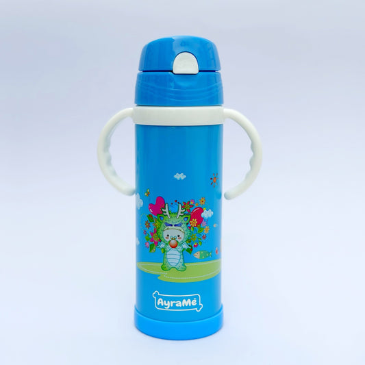 Steel Sippy Hot/Cold Vacuum Water Bottle - 450ml