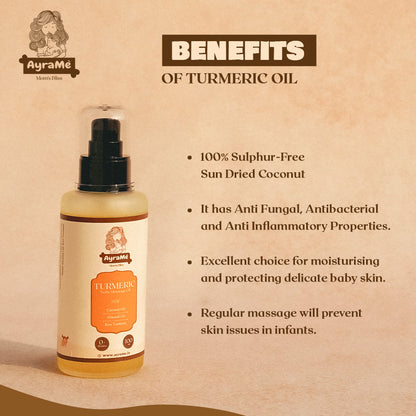 Turmeric Baby Massage Oil - 100ml