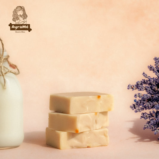 Goat Milk & Lavender Baby Soap ( 1+ Year ) - 100gms