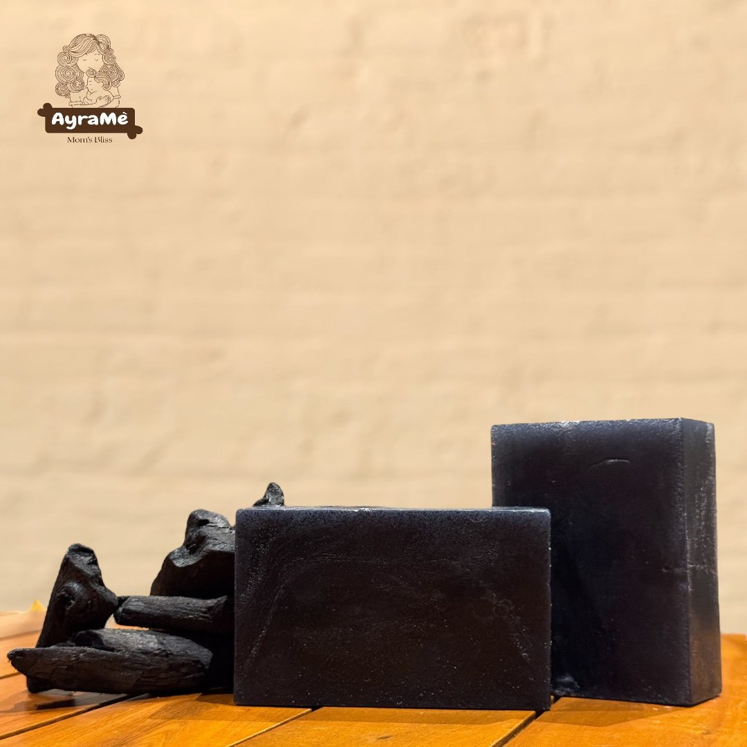 Charcoal soap