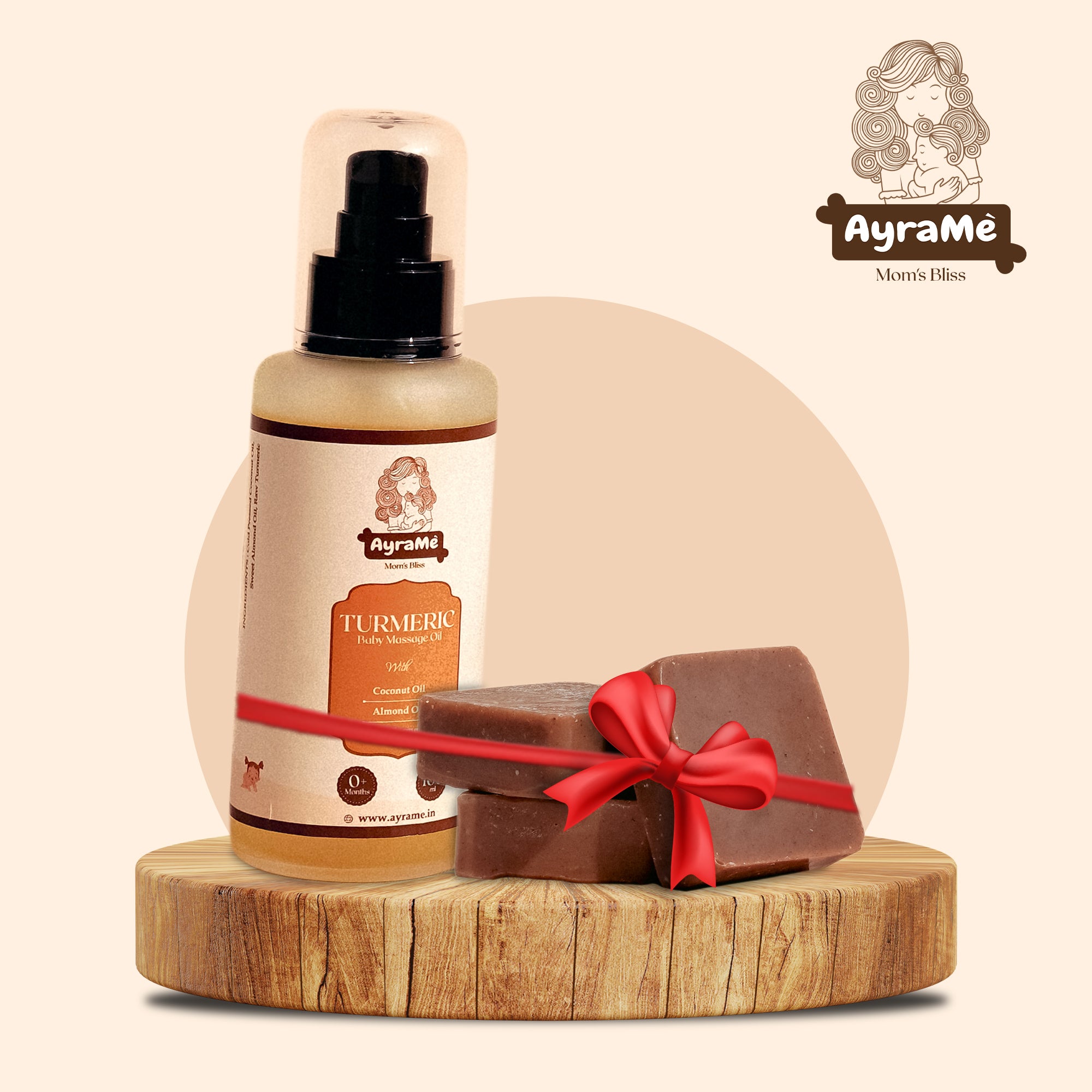 Turmeric Oil + Nalangumavu Soap Combo